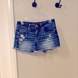 American Eagle Outfitters - Denim midi shorts